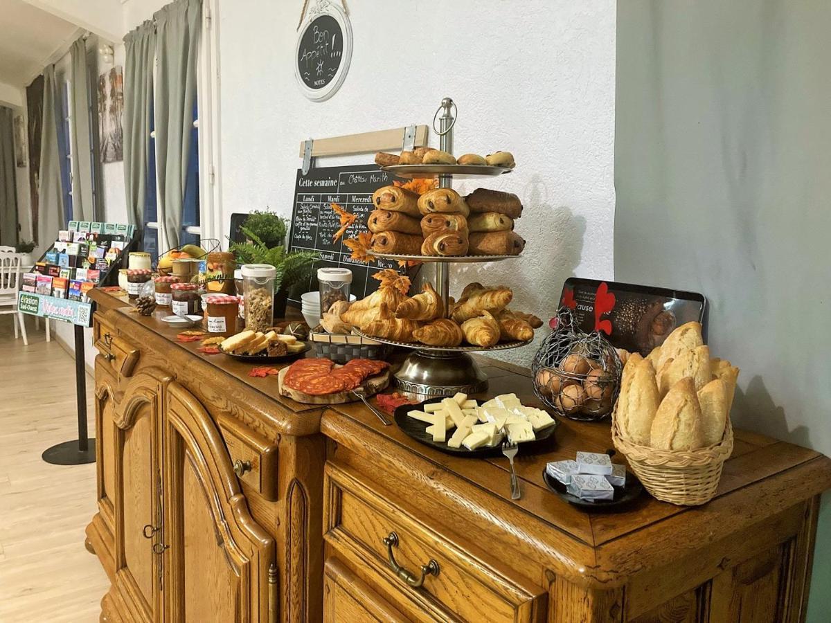 Chateau Marith - Etablissement Climatise Avec Piscine Hotel Clairac  ภายนอก รูปภาพ